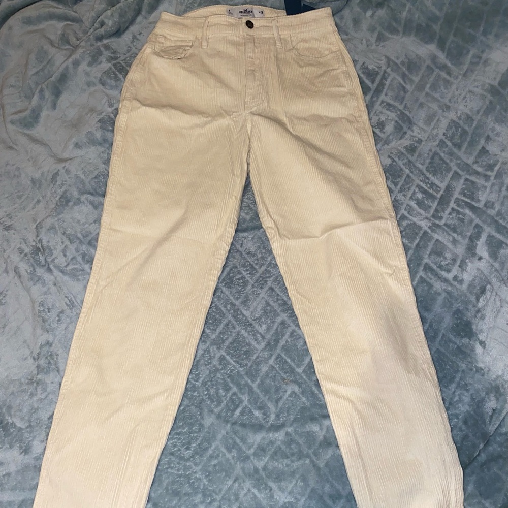 Hollister Curvy Ultra-Rise Straight Pants